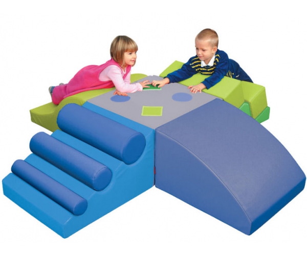 Soft Play foam blokken 10-delige activity set  
