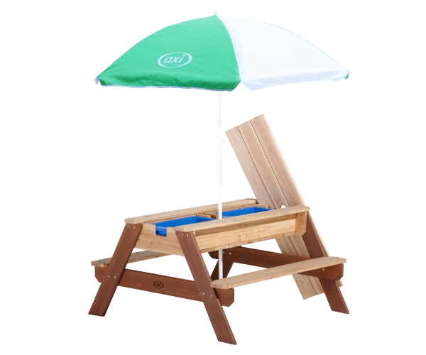 AXI Zand- en water picknicktafel Nick, incl. parasol