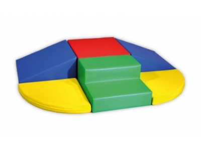 Soft Play foam blokken set 4, 6-delig