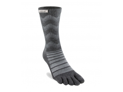 Injinji 2.0 Outdoor Calze Con Dita Midweight Mini Crew – Nüwool, Antivescica, Charcoal