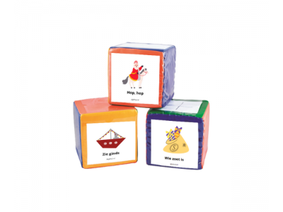 Opdracht dobbelsteen 15 cm x 15 cm