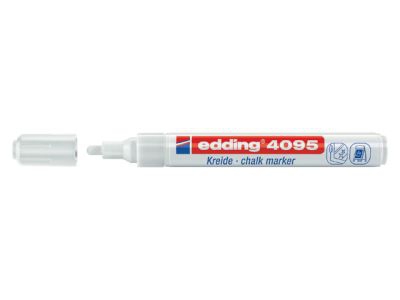 Krijtstift edding 4095 rond wit 2-3 mm