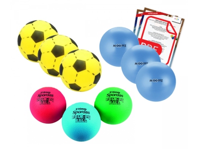 Spelpakket Buitenspelen met Ballen incl. lesplan