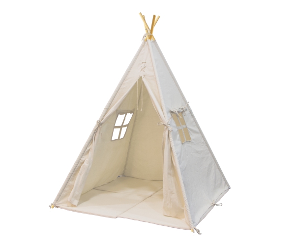 kolf Wereldwijd hoek Sunny Tipi Tent Alba, creme - Alprovi