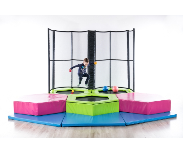 Feest Leed Zaailing Mini jump trampolinepark kleuters/peuters - Alprovi